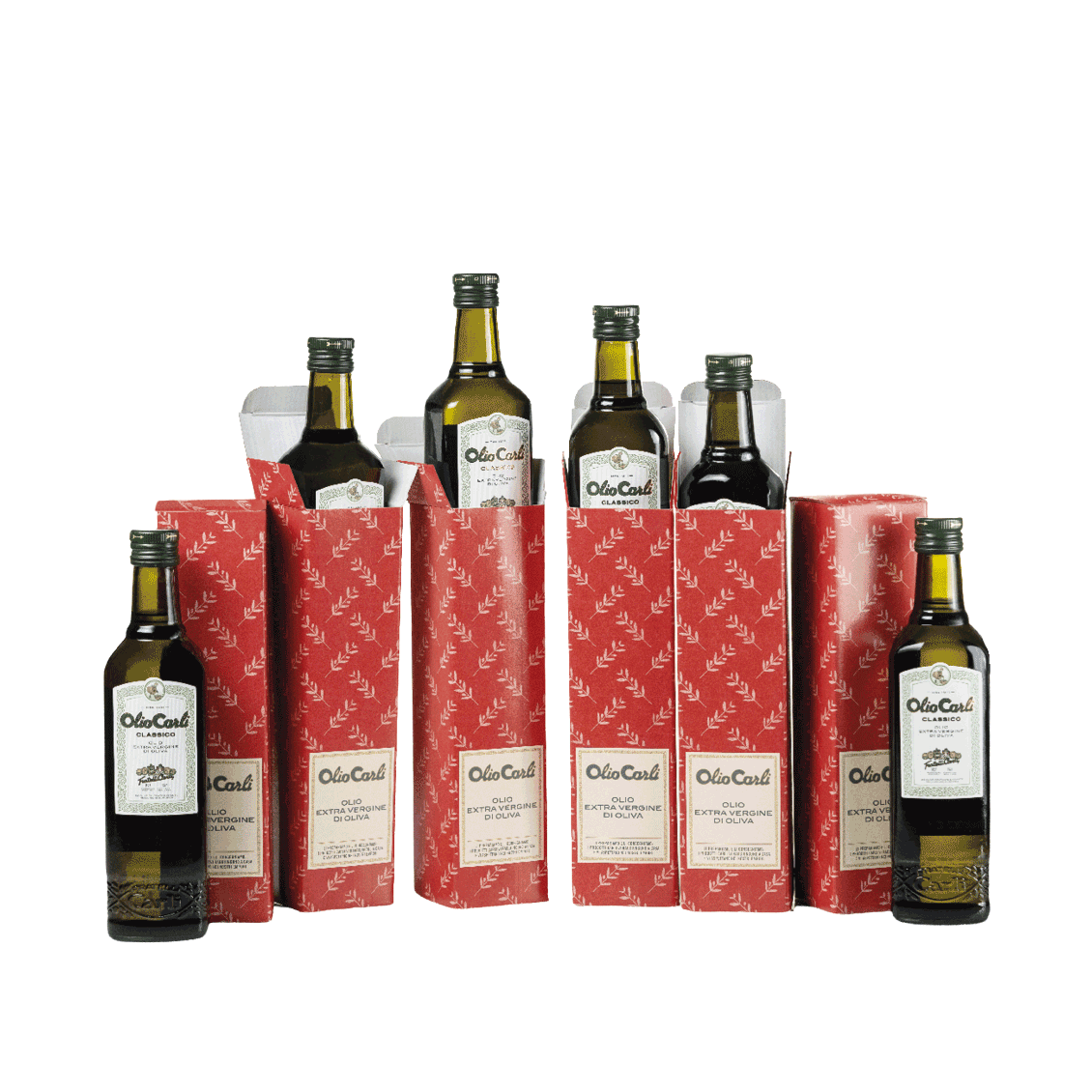 6 Flaschen Confezione Astucciate Evo Classico in individuellen Kartons je 0.5 L