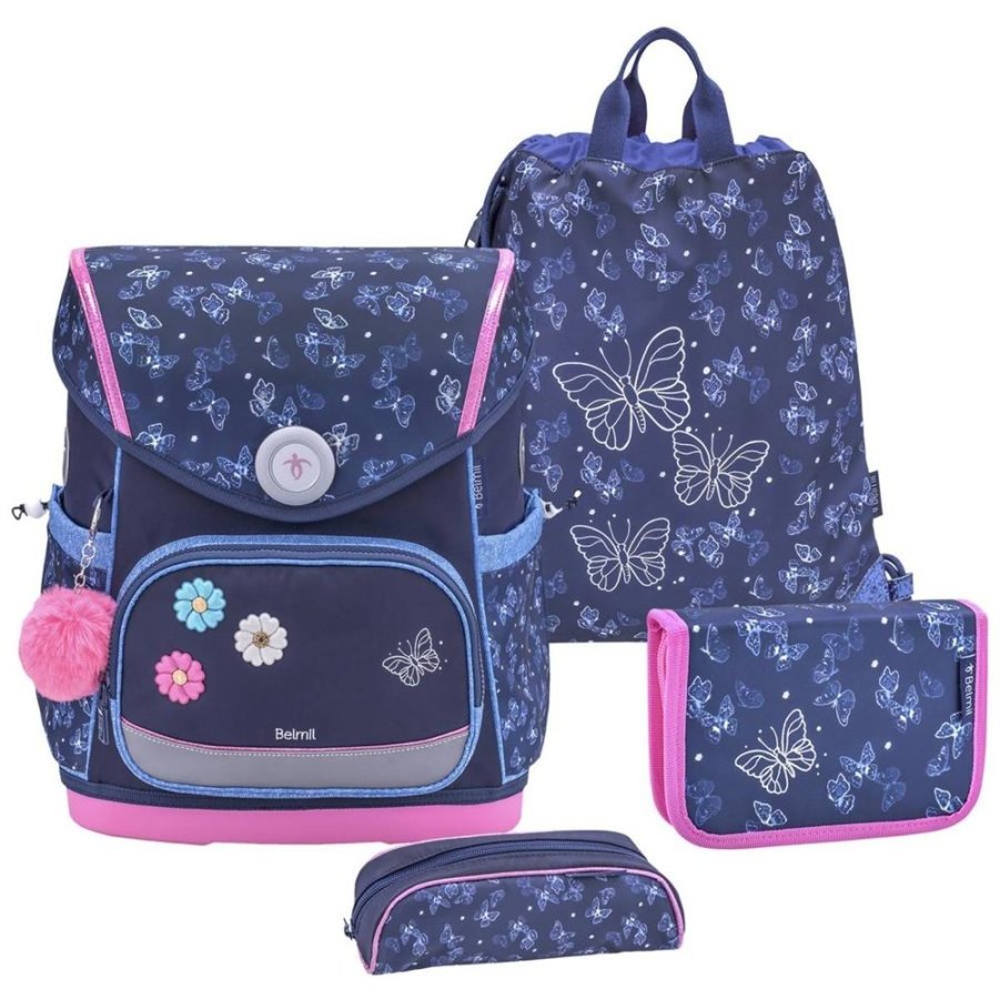 Belmil Premium Schulranzen Set Compact Plus SAPHHIRE