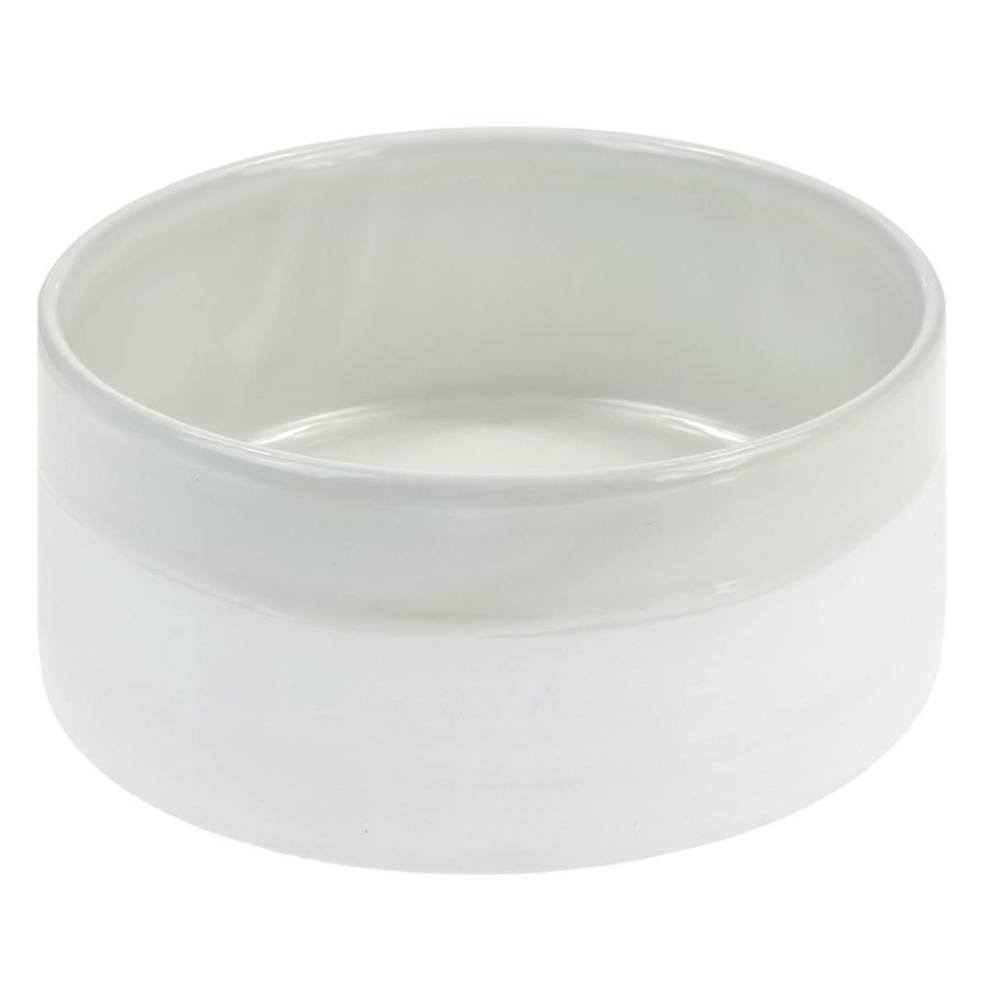 DENJO DOGS Hundenapf Mateus sand 1L Keramik Hundenapf für kleine Hunde beige