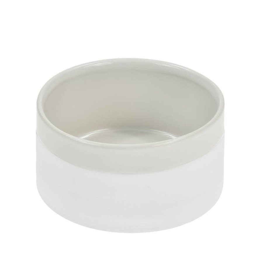 DENJO DOGS Hundenapf Mateus sand 0,6L Keramik Hundenapf für kleine Hunde beige