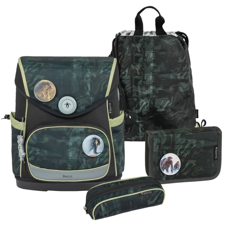 Premium Schulranzen-Set COMPACT PLUS Grey Stone