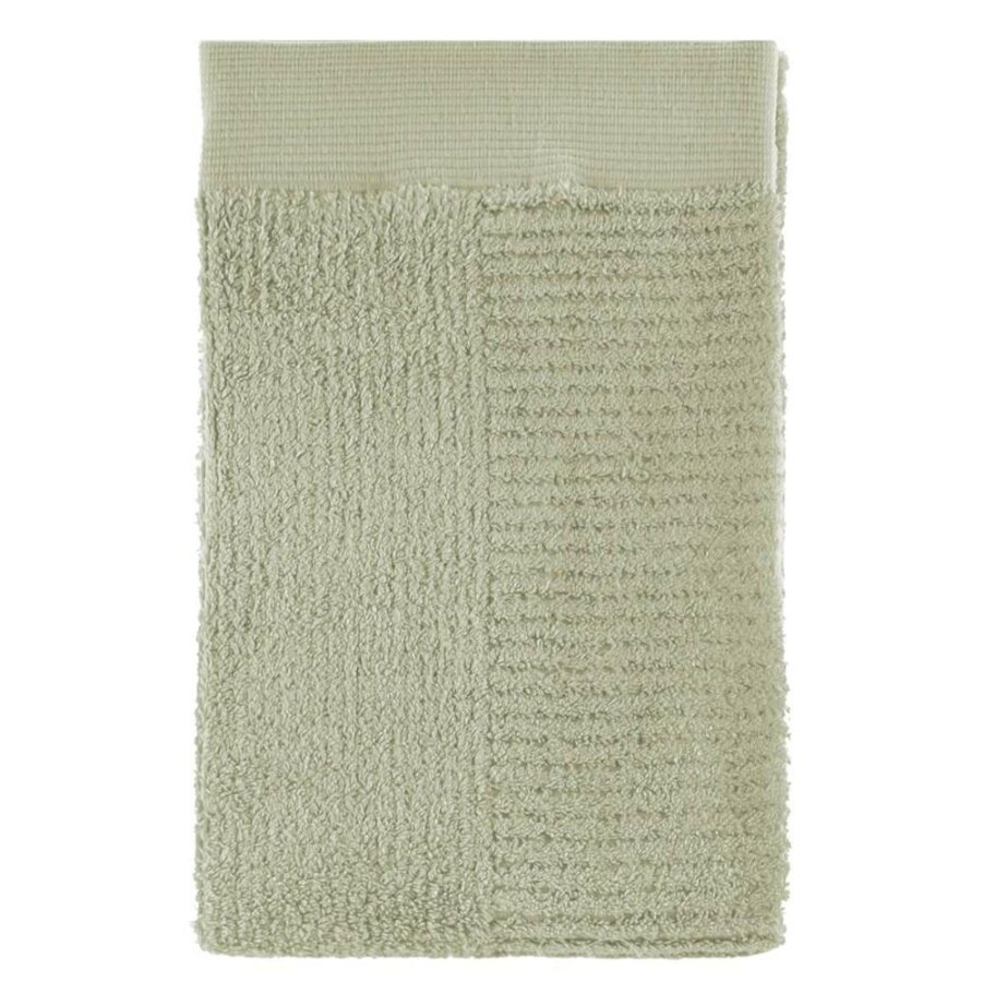 Badehandtuch Classic 70x140cm eucalyptus | Zone Denmark Luxuriöses Duschtuch aus reiner Baumwolle 600g/m² extrem saugfähig für Wellness und Badezimmer