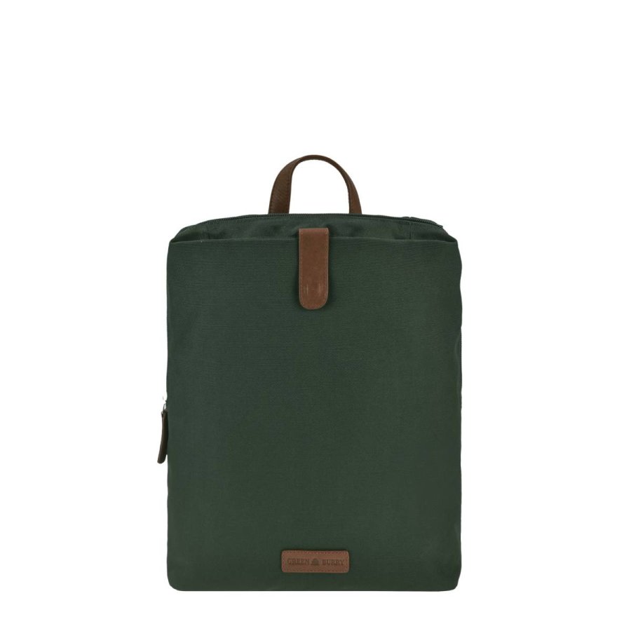 Rucksack Nylon 26x30cm 'Eva' grün