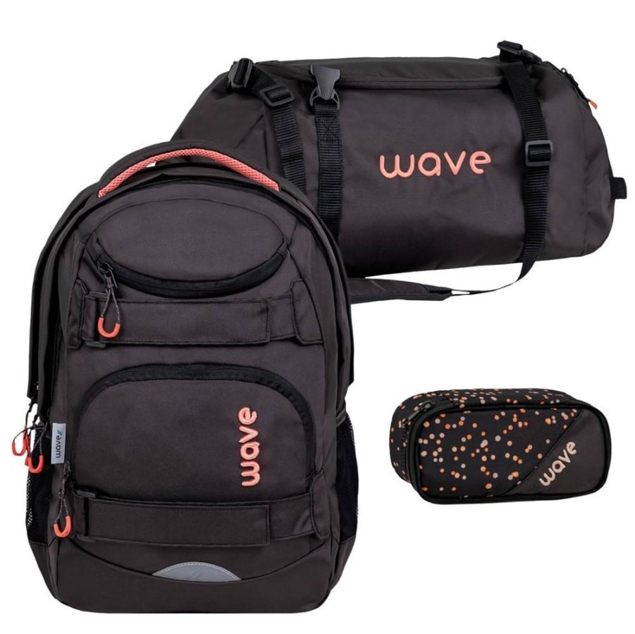 Wave Schulrucksack Set 'Infinity Move' 3tlg. Blooms