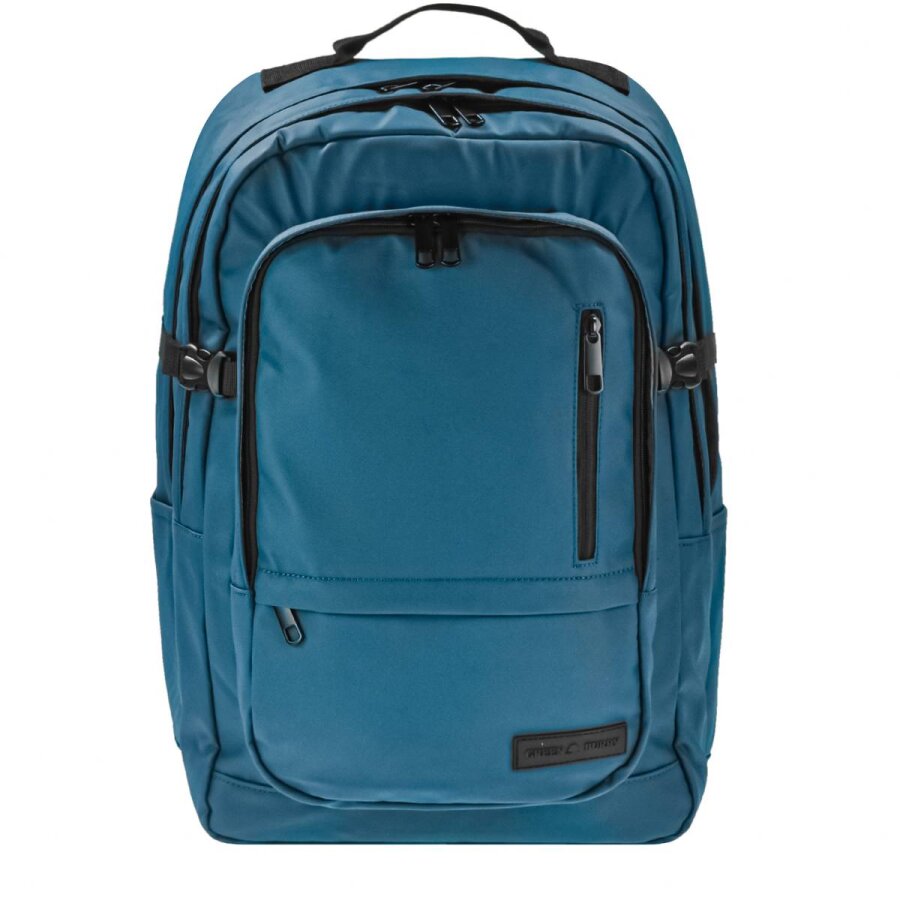 Regenabweisender Rucksack aus Nylon in skyblue mit Laptopfach | Greenburry. Eine perfekte Struktur für Ihren bestens geordneten Alltag im Beruf.