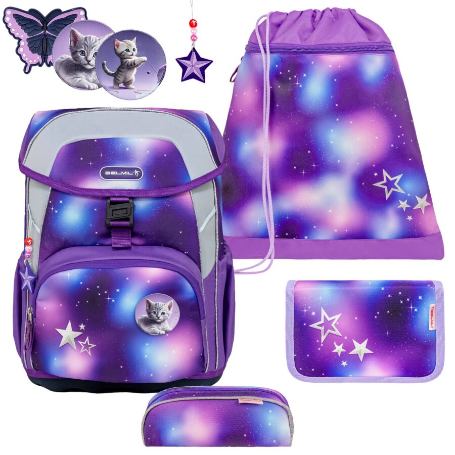 Belmil Schulranzen-Set MAXI 4tlg Fee 'Shining Fairy'