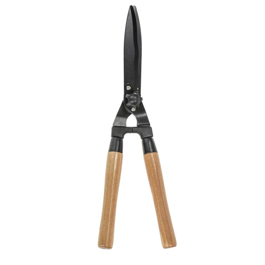 Hand Heckenschere 'Deluxe' zum Trimmen von Hecken & Sträuchern, manuell, mit Holzgriffen BY BENSON