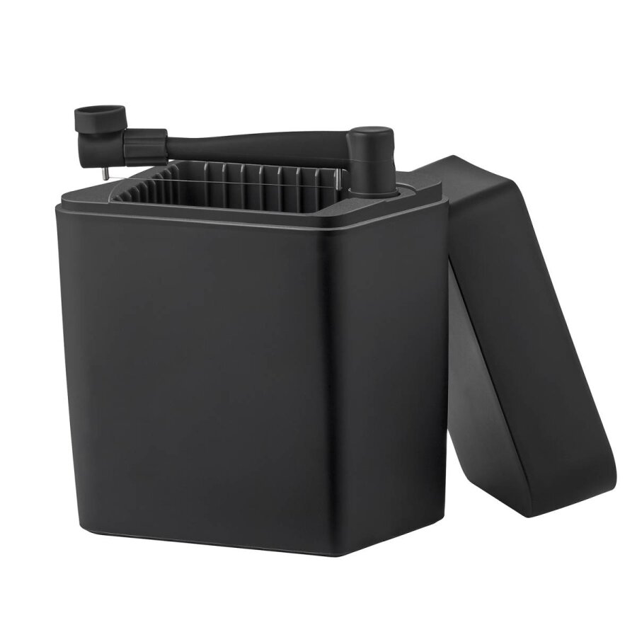 Käsebox integrierter Käseschneider schwarz | Rosti Classic Aufbewahrung. Hygienische Lagerung und direktes Schneiden am Tisch.