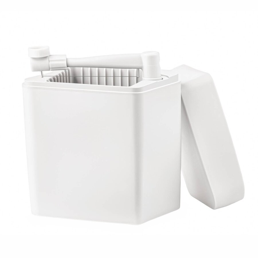 Käsebox integrierter Käseschneider Kunststoff weiß 8,0x9,3x12,5cm | Rosti Classic Aufbewahrung hygienisch portionieren direkt schneiden am Tisch