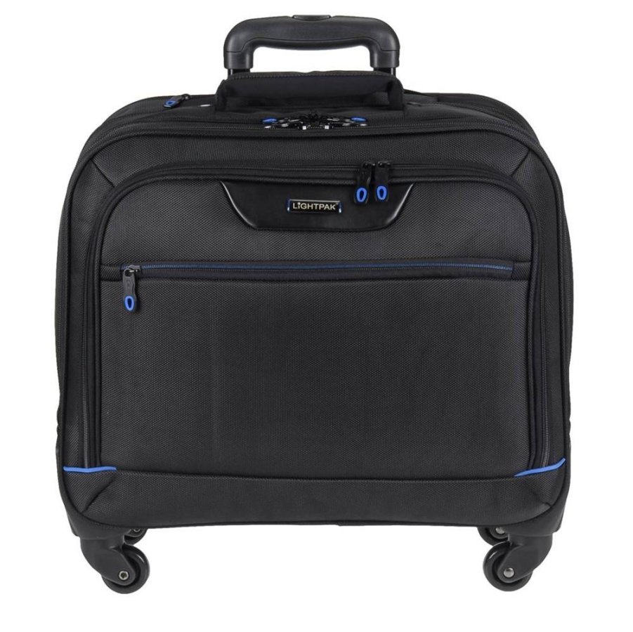 Business Trolley 43x42x22cm mit Notebookfach 'Star' schwarz Lightpak