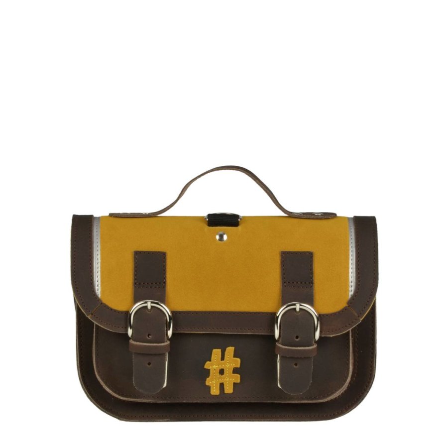 OWN STUFF XS Schultasche/Horttasche Mosterd