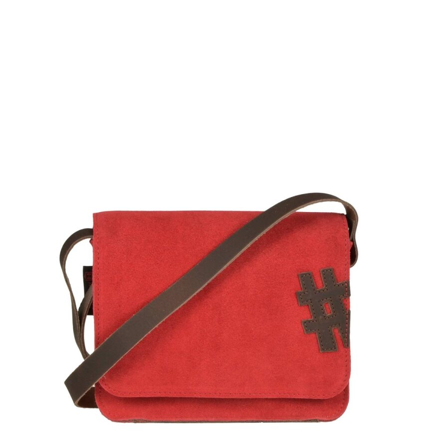 OWN STUFF Umhängetasche S Red