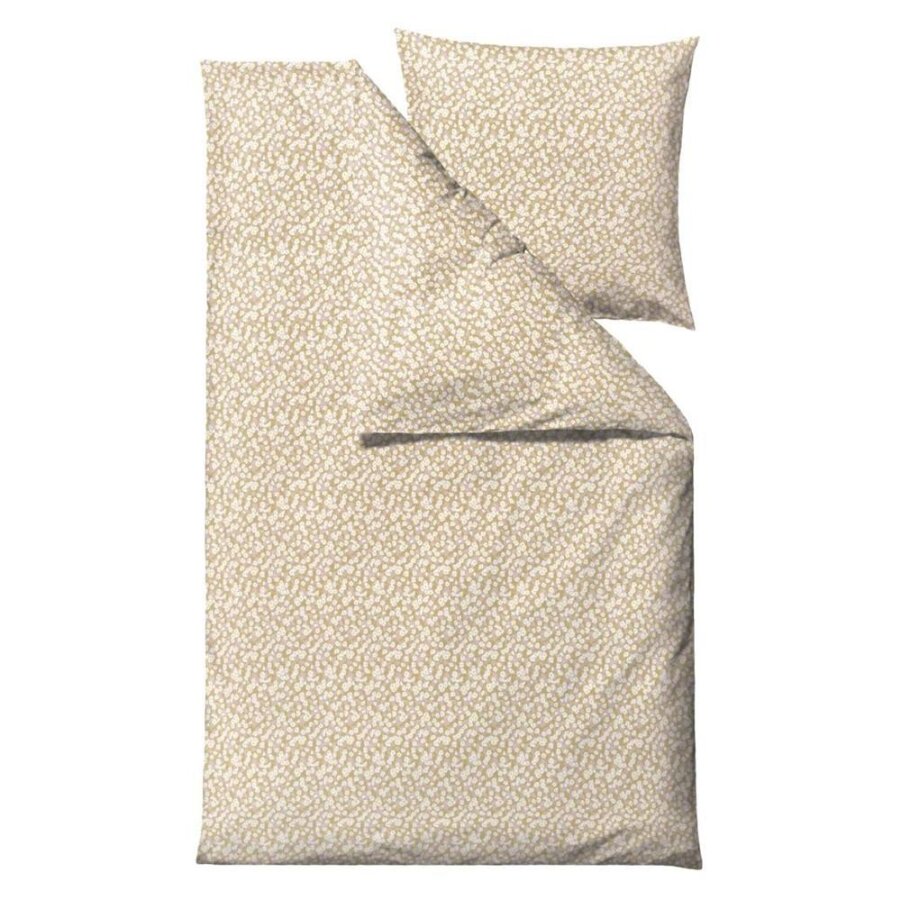 Skandinavische Bettwäsche BELLIS 135x200cm Blumen straw rose Södahl