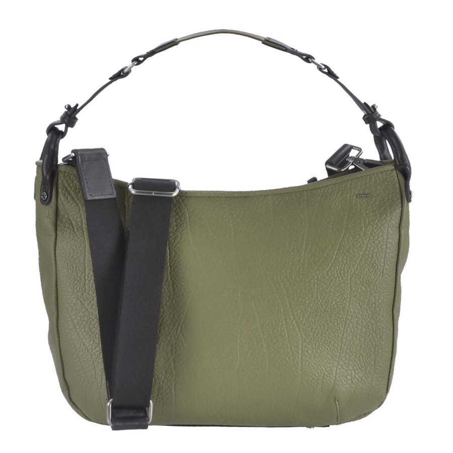 Handtasche Leder 36x27cm 'Sanne' grün Berba 125-997