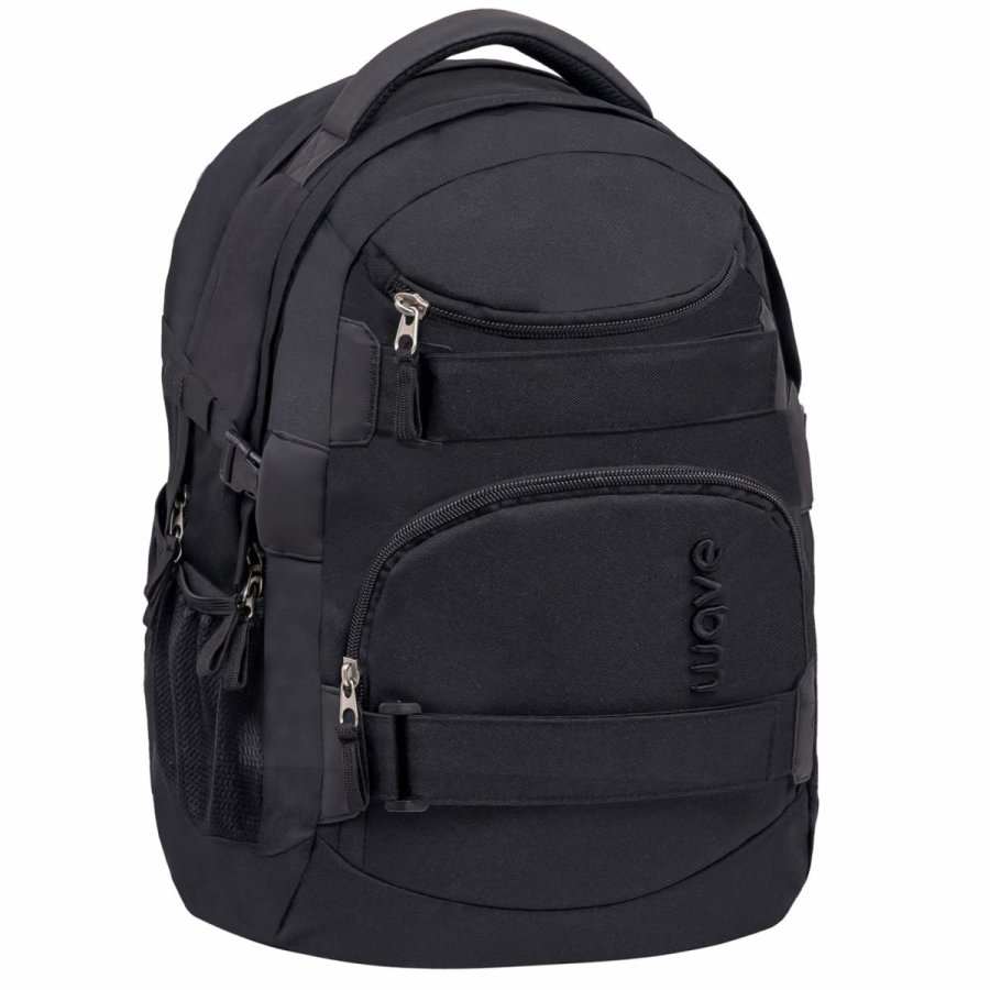 Wave Schulrucksack Infinity POSH BLACK