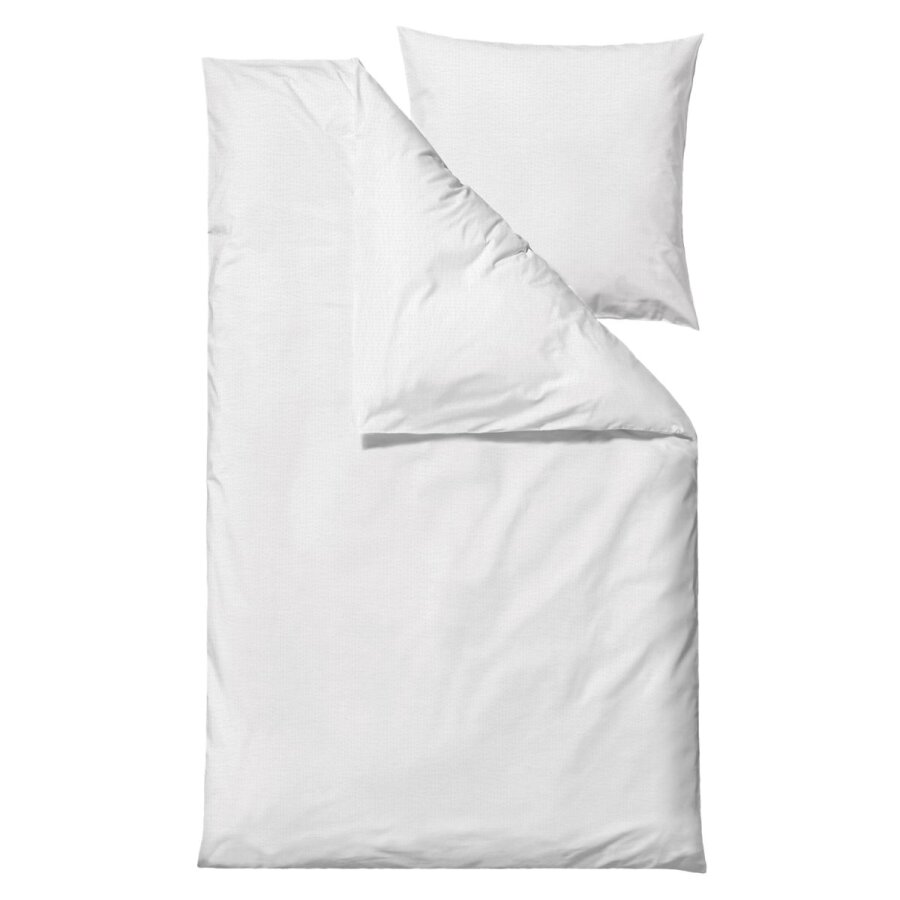 Södahl Bettwäsche WAVE Seersucker 135x200cm optical white