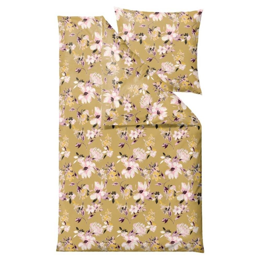Södahl Bettwäsche HISTORY BLOOM 135x200cm golden