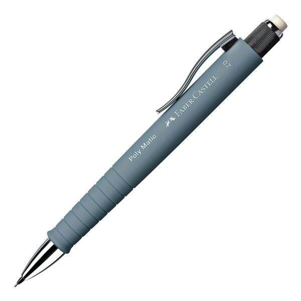 Faber-Castell Druckbleistift »Poly Matic« 0,7 mm grau