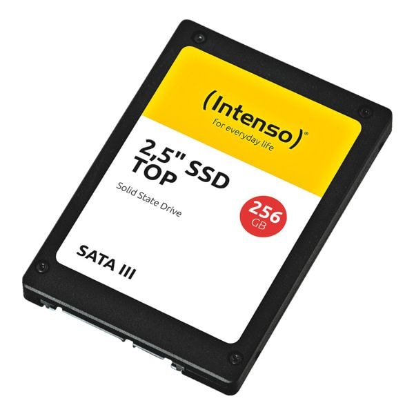 Intenso SSD Festplatte »Sata III Top« 256 GB, 10x0.7x7 cm