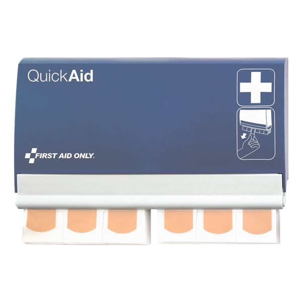 First Aid Only Pflasterspender mit wasserfesten Pflastern braun