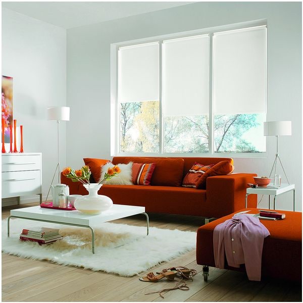 Büscher Sunlines Seitenzug-Rollo mit Energiespareffekt 62 x 180 cm weiß, 62x180 cm