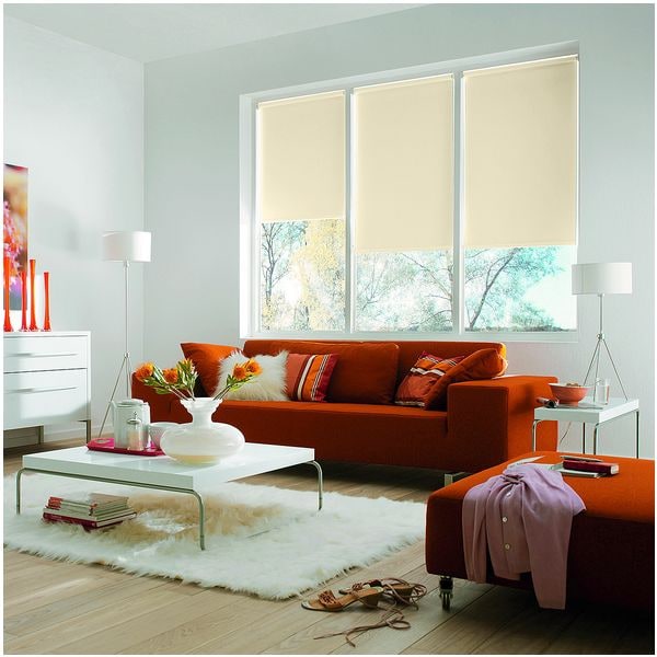 Büscher Sunlines Seitenzug-Rollo mit Energiespareffekt 82 x 180 cm gold, 82x180 cm