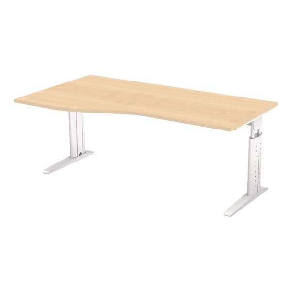 OTTO Office Premium Freiformtisch »Otto Office Line III« weiß, 180x86x80 cm