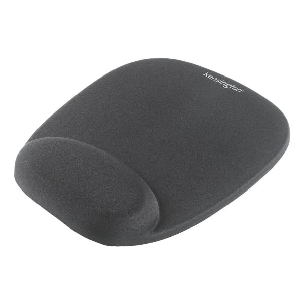 Kensington Mousepad mit Schaumstofffüllung schwarz, 21x4x25 cm