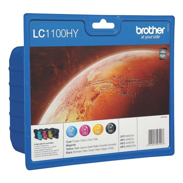 Brother Tintenpatronen-Set »LC-1100HY« schwarz