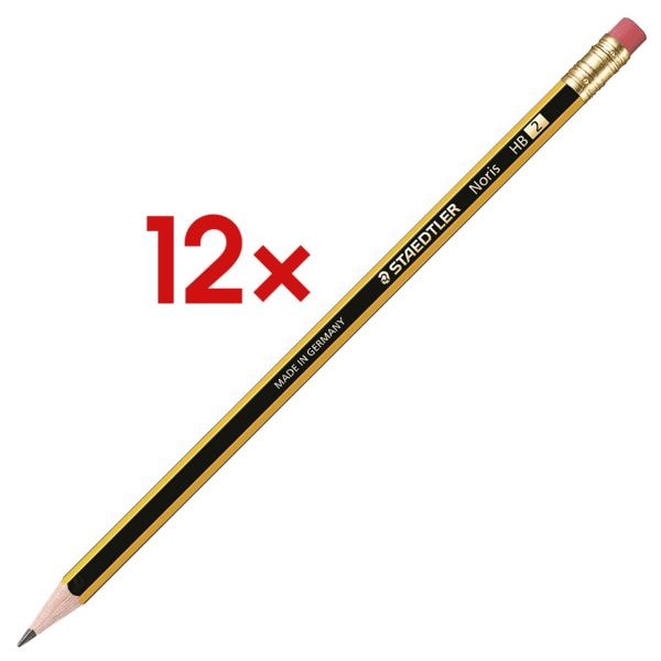Staedtler 12x Holz-Bleistift »Noris 122«