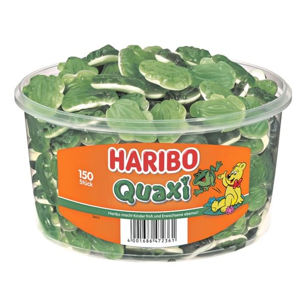 Haribo Fruchtgummi »Quaxi Fröschli« Dose 150 Stück