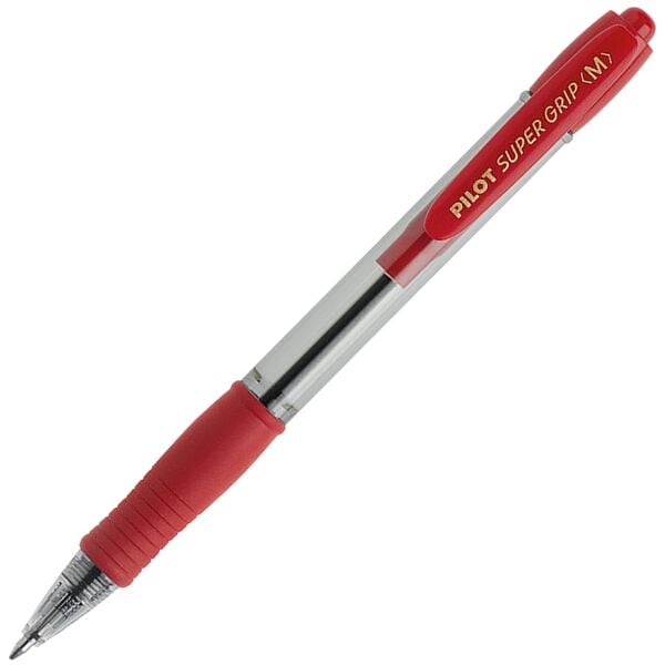 Pilot Kugelschreiber »Super Grip M« rot