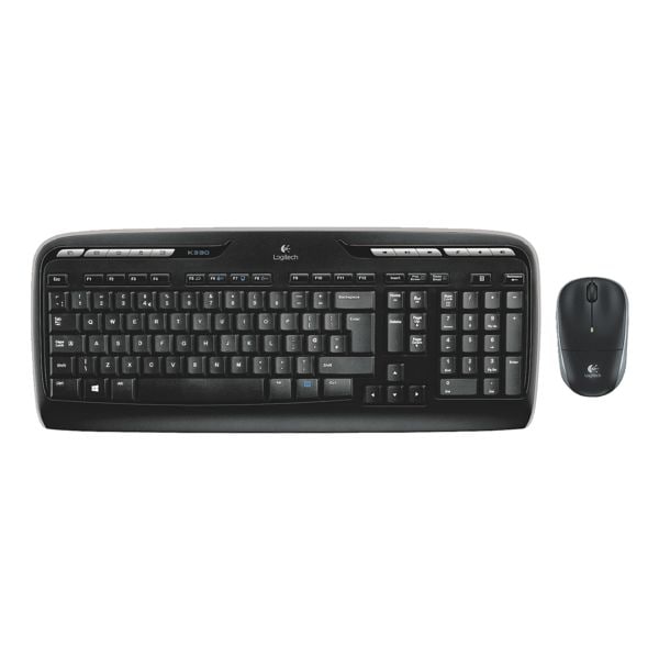 Logitech Kabelloses Desktop-Set »MK330« schwarz
