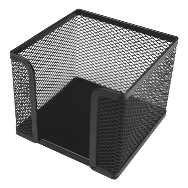 helit Zettelbox »the cube network H25184« schwarz, 10x10x10 cm