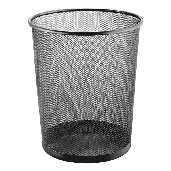 helit Papierkorb »the circle network H25186« 23 L schwarz, 29.5x34.5x29.5 cm