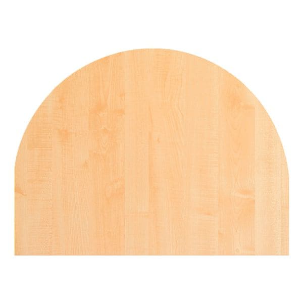 OTTO Office Premium Ansatztisch »OTTO Office Line III« Halbkreis braun, 60x86x80 cm