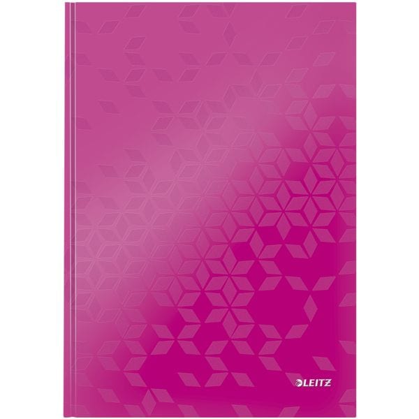 Leitz Notizbuch »WOW 4625« A4 liniert - 160 Seiten pink