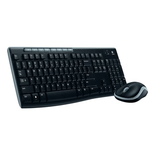 Logitech Kabelloses Desktop-Set »MK270« schwarz