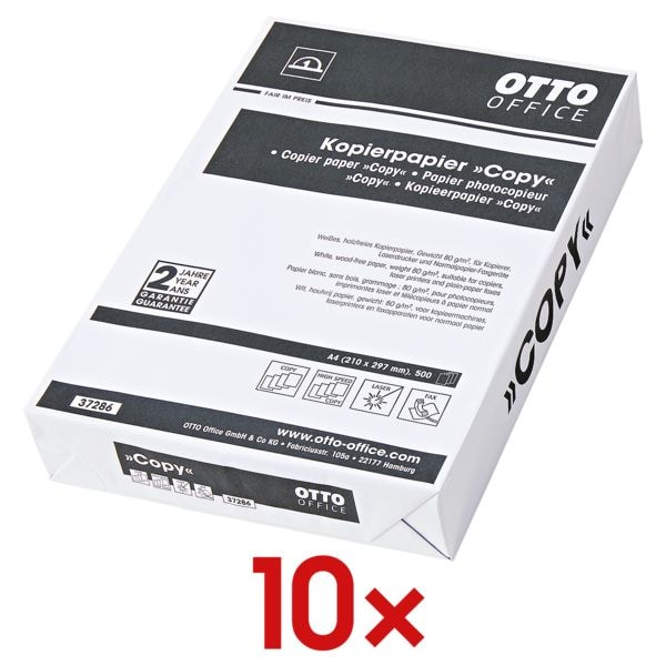OTTO Office Budget 10 Pack Kopierpapier »COPY« weiß