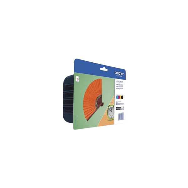 Brother Tintenpatronen-Set »LC-129XLBK« schwarz