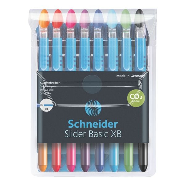 Schneider 8er-Pack Kugelschreiber »Slider XB« 151298 schwarz
