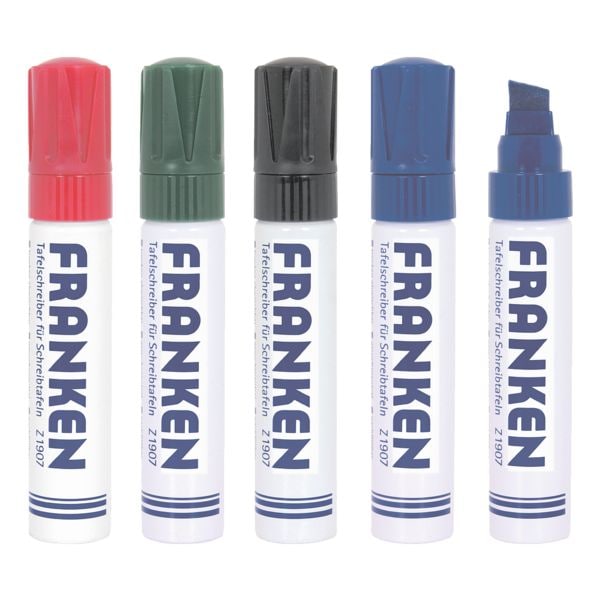 Franken 4er-Pack Whiteboard-Marker »Jumbo Marker Z1909« silber