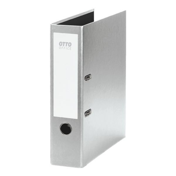 OTTO Office Premium Ordner »Black&Silver« breit silber, 8x31.8x28.5 cm