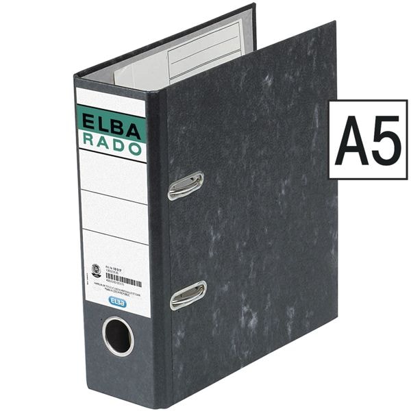 Elba Ordner »rado« 100022636 schwarz, 7.5x23x21.5 cm