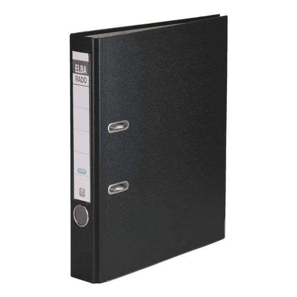 Elba Ordner »rado brillant« 1000226 schmal schwarz, 5x31.8x28.5 cm