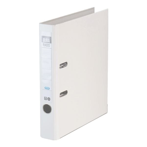 Elba Ordner »rado brillant« 1000226 schmal weiß, 5x31.8x28.5 cm