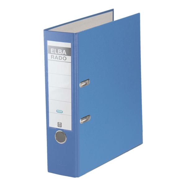 Elba Ordner »rado brillant« 10002261 breit blau, 8x31.8x28.5 cm