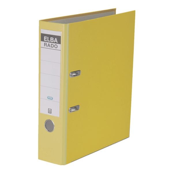 Elba Ordner »rado brillant« 10002261 breit gelb, 8x31.8x28.5 cm
