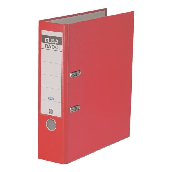 Elba Ordner »rado brillant« 10002261 breit rot, 8x31.8x28.5 cm
