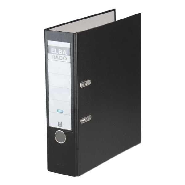 Elba Ordner »rado brillant« 10002261 breit schwarz, 8x31.8x28.5 cm
